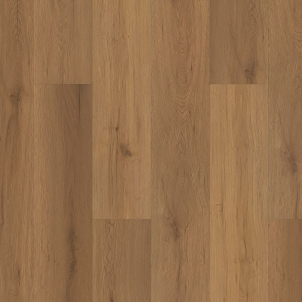 Lina Ridge Oak 20 MIL x 7 in. W x 48 in. L Waterproof Click Lock Luxury Vinyl Plank Flooring (23.8 sq. ft./Case)