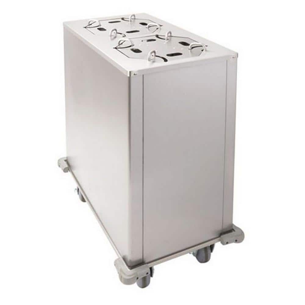 Silver Commercial Adjustable Heated Plate Lowerator