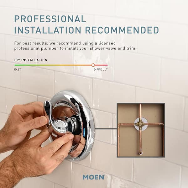 Darcy with Magnetix Single-Handle 6-Spray 3.75 in. Tub and Shower Faucet in Chrome (Valve Included)