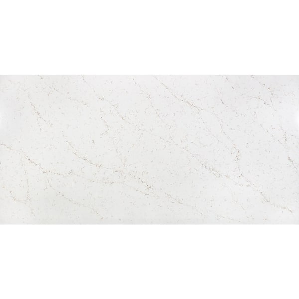Quartz Countertop Sample in Andante with Polished Finish