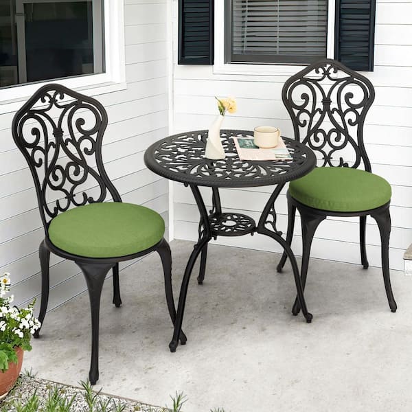 patio様 Amazon.com: C/G 3 Piece Bistro Set,Outdoor Patio Set,Anti