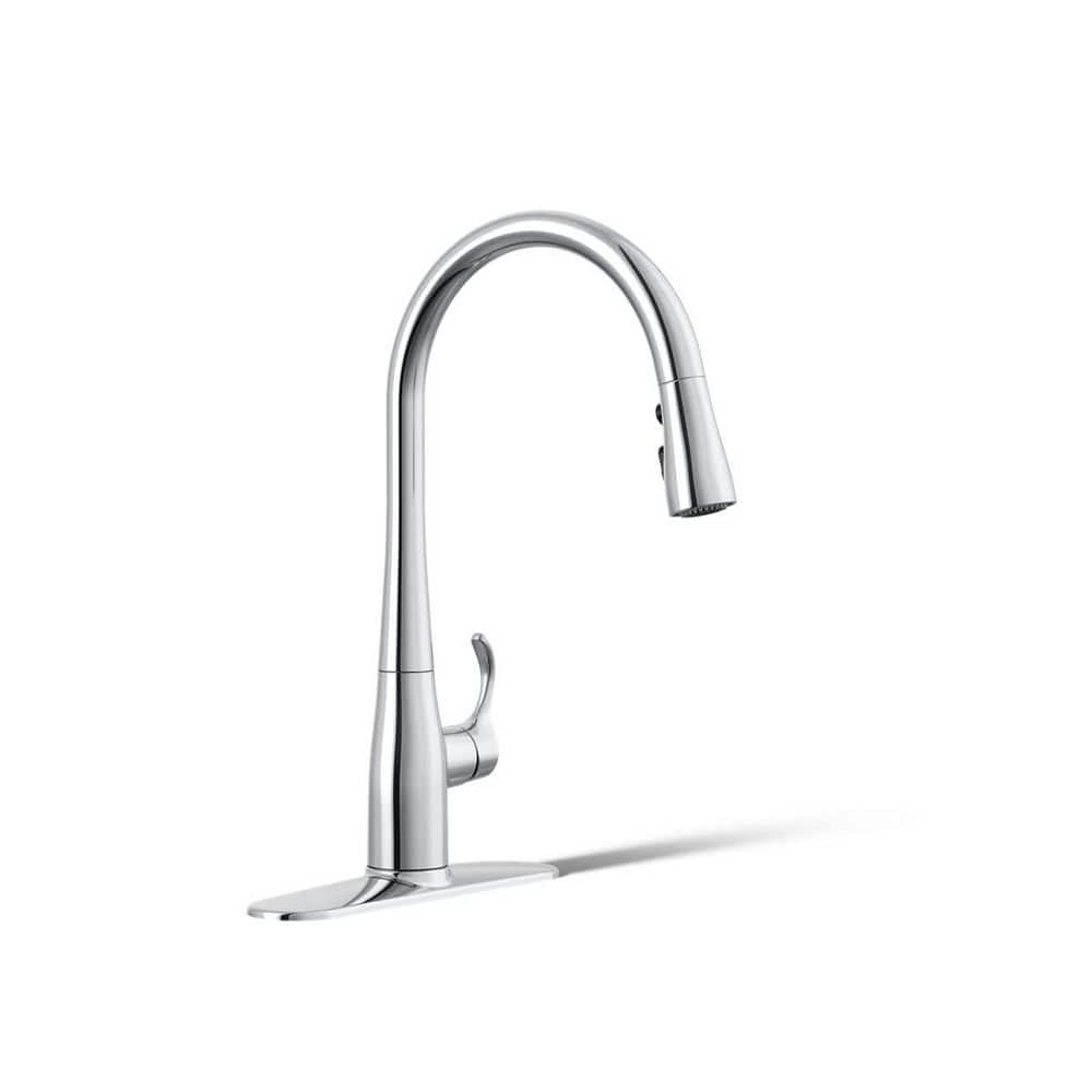 Simplice Single-Handle Pull-Down Sprayer Kitchen Faucet with DockNetik and Sweep Spray in Polished Chrome price history on PriceWatchPro