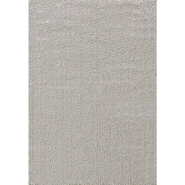 Dynamic Rugs Maci 9 ft. 2 in. X 12 ft. Ivory Solid Indoor Area Rug