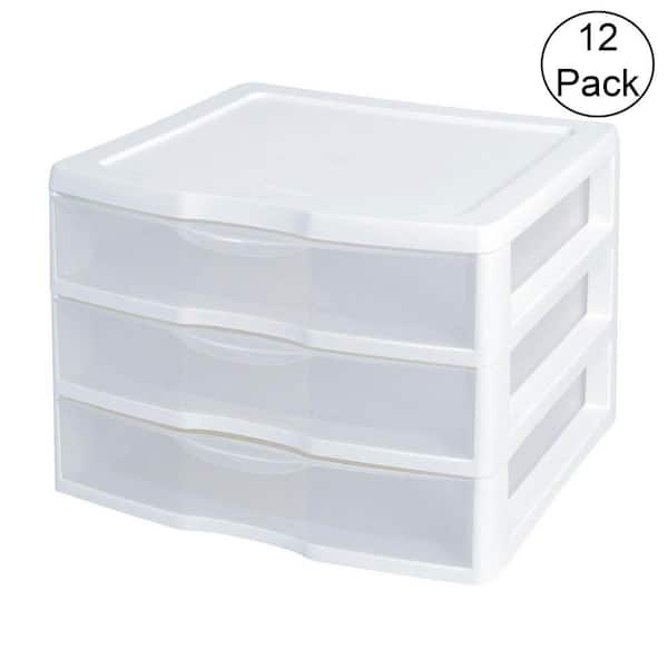  Clear Craft Storage Box - 12x12 - 3 Pack