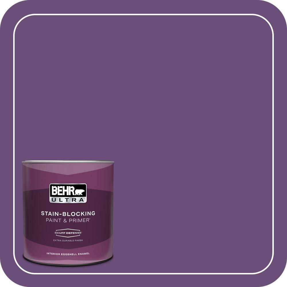 1 qt. #660B-7 Exotic Purple Extra Durable Eggshell Enamel Interior Paint & Primer price history on PriceWatchPro
