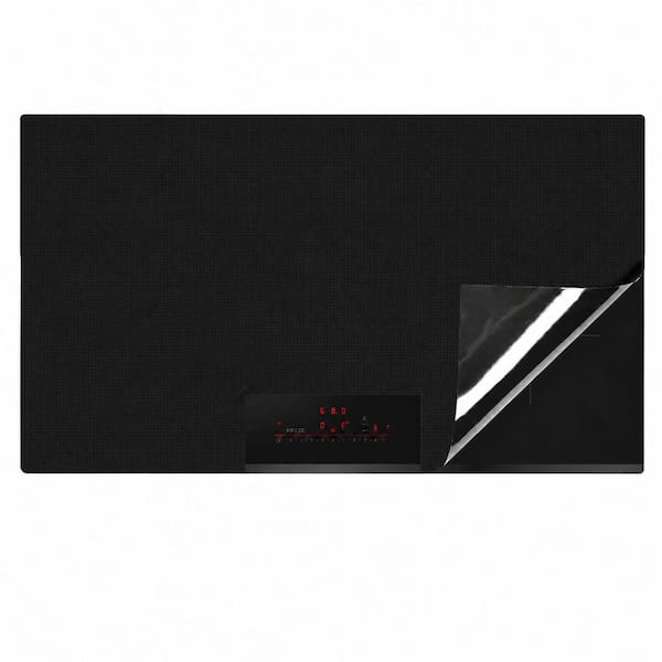 Silicone Induction Cooktop Protector Cover, 21.2 in. x 35.4 in., Magnetic, Heat-Resistant, Rectangular