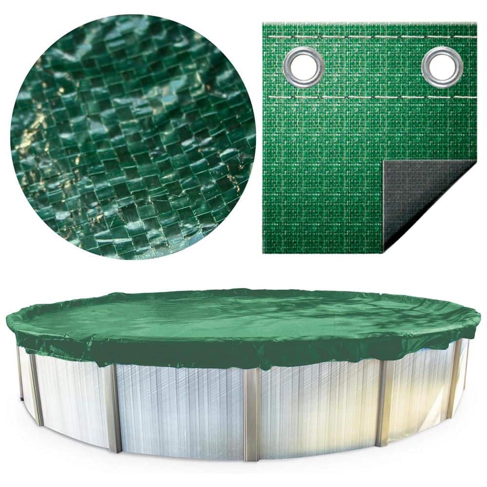 Hydrotools Supreme Guard Winter Pool Cover for 40x60 Ft Inground Pools