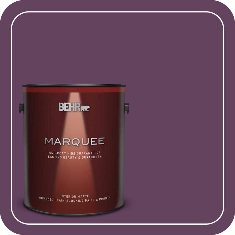 1 gal. #BIC-36 Grape Fizz Matte Interior Paint & Primer price history on PriceWatchPro