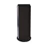 Azar Displays Pegboard Counter Display – 8"x20" Two-Sided, Black Non-Revolving Base, With Sign Holder