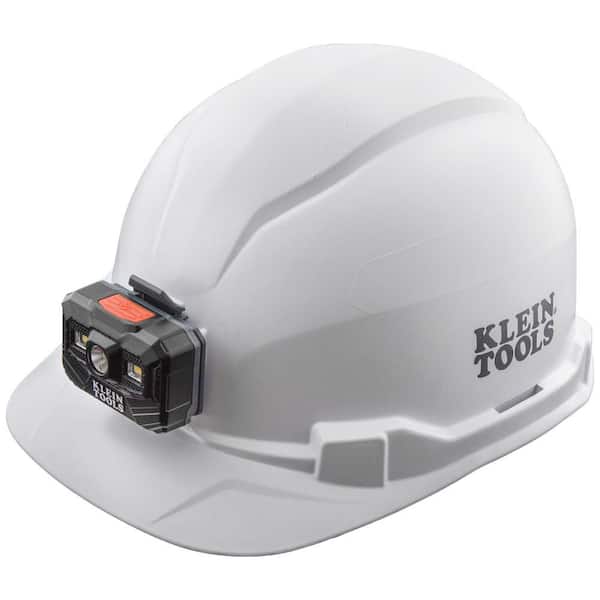 Klein Tools Non-Vented Cap Style Hard Hat with Rechargeable Headlamp