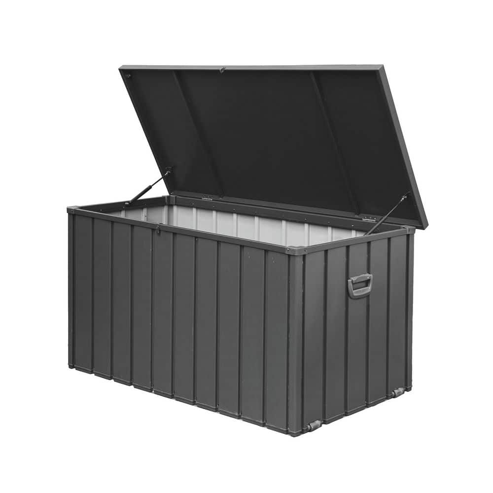 Domi 200 Gal. 54''W x 30'' D Dark Gray Metal Deck Box price history on PriceWatchPro