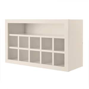 Avondale 30 in. W x 12 in. D x 18 in. H Ready to Assemble Plywood Shaker Specialty Wall Kitchen Cabinet in Antique White