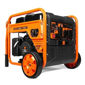 4500/3650-Watt RV and Transfer-Switch-Ready Dual Fuel Open Frame Inverter Generator with Electric Start and CO Watchdog