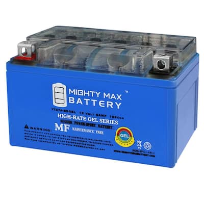 MIGHTY MAX BATTERY ML12-12 - 12V 12AH F2 SLA Battery for Toy Car Play  Mobile Scooter - 2 Pack MAX3435011 - The Home Depot