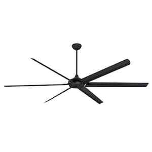 Widespan 100 in. Matte Black DC Motor Ceiling Fan with Remote Control