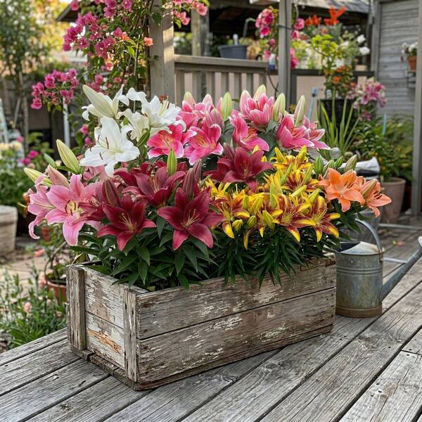national PLANT NETWORK Lily Oriental Mixed Bulbs (5-Pack) HD3429