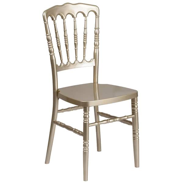 Carnegy Avenue Gold Resin Side Chair