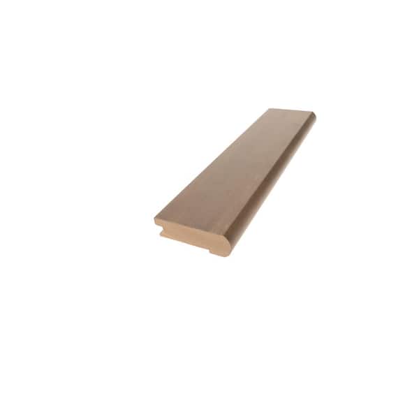 ROPPE Malibu Color Zezima 0.38 in. Thick X 2.78 in. Wide x 78 in. Length Maple Molding Stair Nose Hardwood Trim