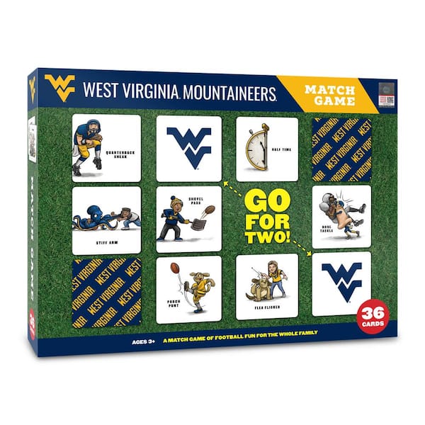 NCAA West Virginia Mountaineers Licensed Memory Match Game