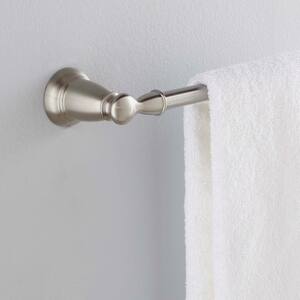 Banbury 24 in. Towel Bar in Spot Resist Brushed Nickel