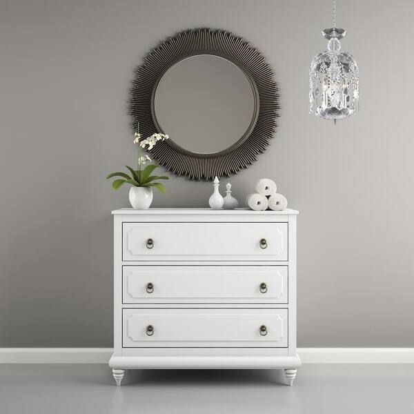 Timeless Home Adolfo 11 In W X 20 5 In H 3 Light Chrome Pendant Lvnpn15606d11c The Home Depot