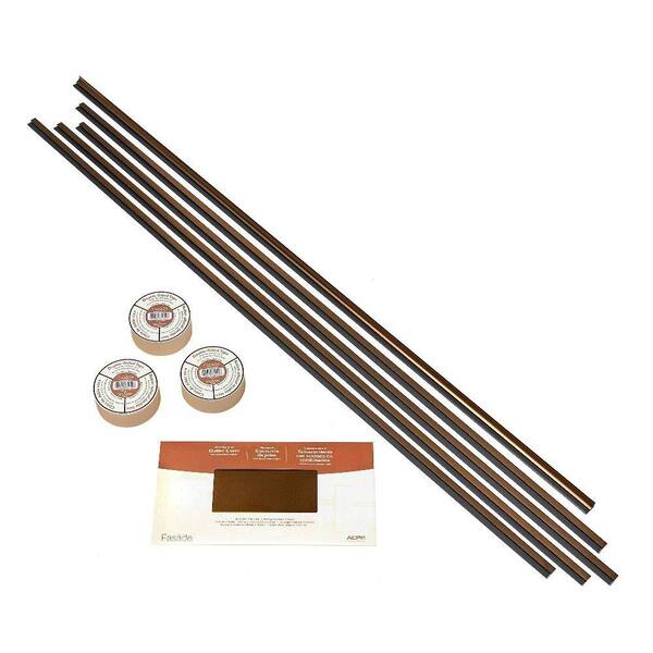 Fasade Backsplash Accessory Kit with Tape in Oil Rubbed Bronze