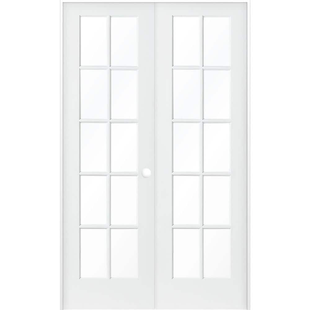 Reviews for Krosswood Doors 48 in. x 80 in. Craftsman Shaker 10-Lite ...