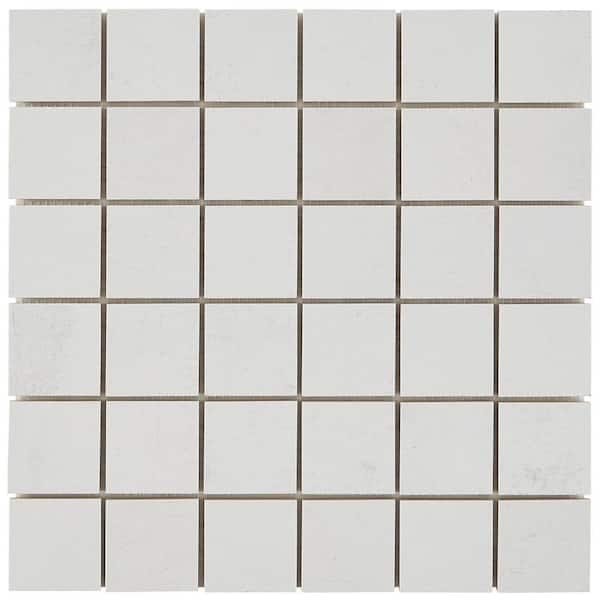 Ivy Hill Tile Forge Light Gray 11.81 in. x 11.81 in. Matte