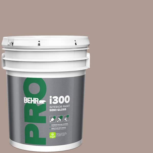 BEHR PRO 5 gal. #N170-4 Coffee With Cream Semi-Gloss Interior Paint