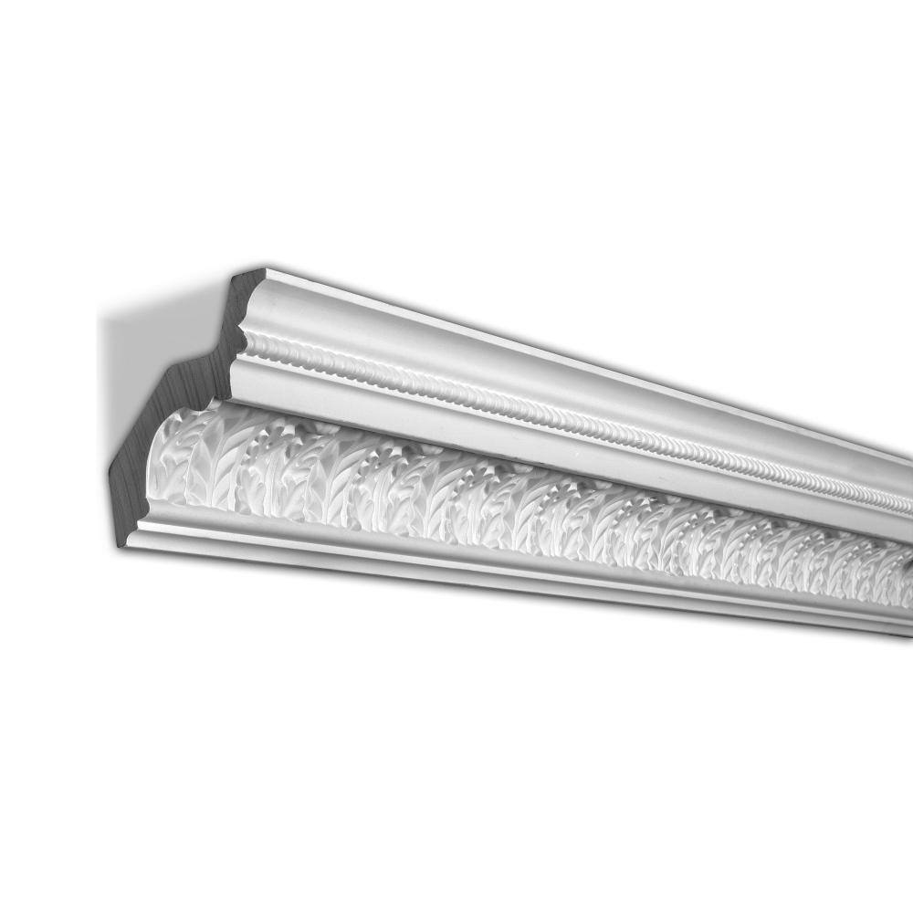 4-3/4 in. x 4-1/4 in. x 94-1/2 in. Leaf and Beads Polyurethane Crown Moulding Pro Pack 15-1/2 LF (2-Pack) price history on PriceWatchPro