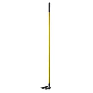 Nupla 60 in. Long Handle Fiberglass Mortar Hoe, with Steel Blade and ...