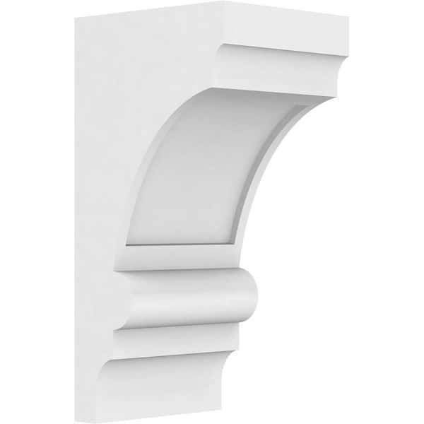 Ekena Millwork 5 in. x 12 in. x 6 in. Standard Diane Architectural Grade PVC Corbel