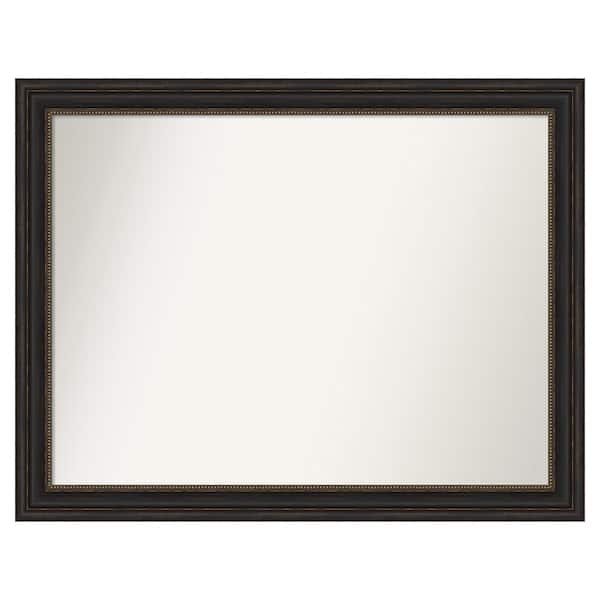 Accent Bronze 45 in. x 35 in. Custom Non-Beveled Polystyrene Antique Framed Bathroom Vanity Wall Mirror