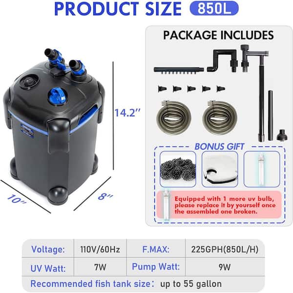 fish tank filter accessories BOLOUY Canister Outflow Outlet Tube Tanks External Replacement with Strong Suction Cups : Pet Supplies killifish etc. Aquaneat Sponge Filter, Aquarium Corner