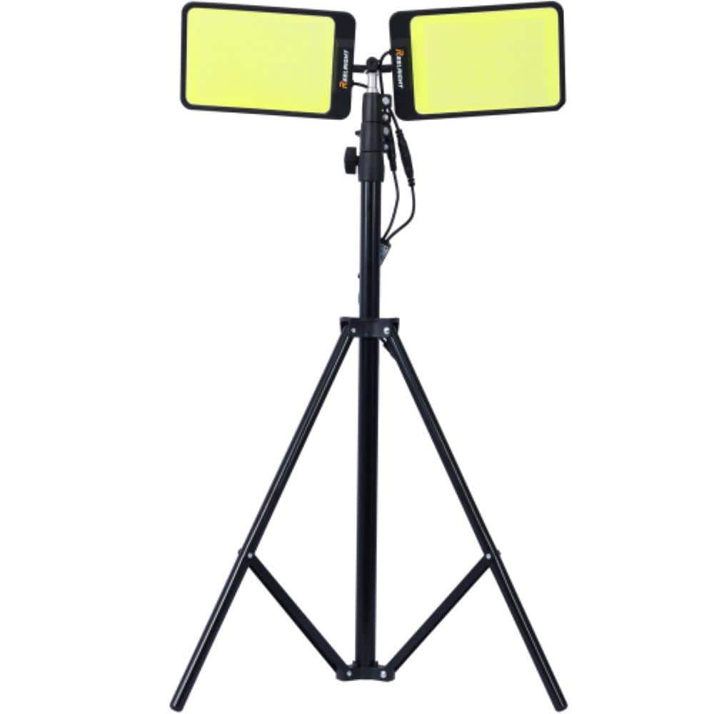 12-Volt Dual-Head Tripod Lights 11200 Lumen LED Corded Electric 16.50 in. price history on PriceWatchPro