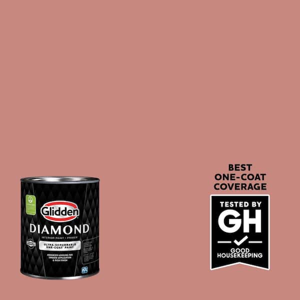 Glidden Diamond 1 qt. PPG1058-5 Sunstone Eggshell Interior Paint