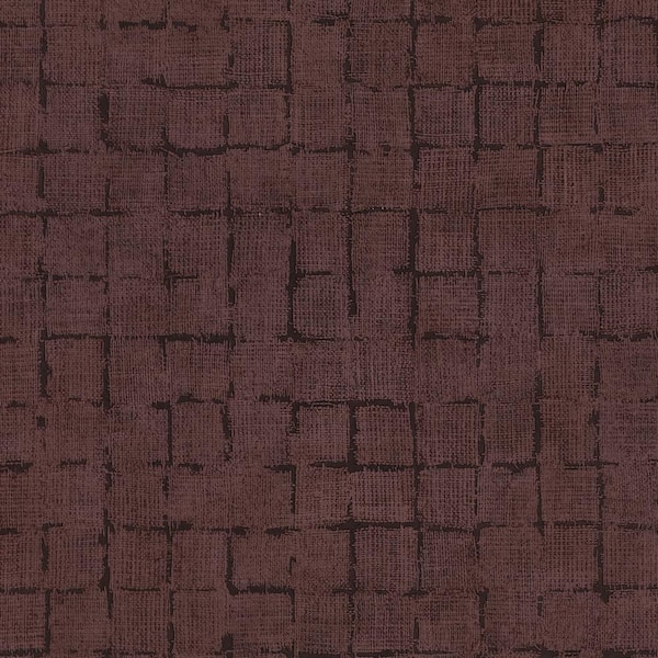 Advantage Blocks Checkered Red Non Pasted Non Woven Wallpaper Sample