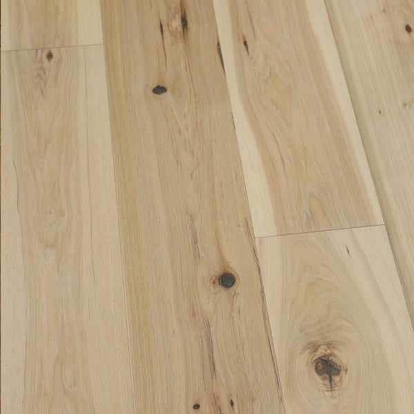 Malibu Wide Plank Camino Hickory 1/2 in. T x 7.5 in. W Water Resistant Wire Brushed Engineered Hardwood Flooring (1398.6 sq. ft./pallet)