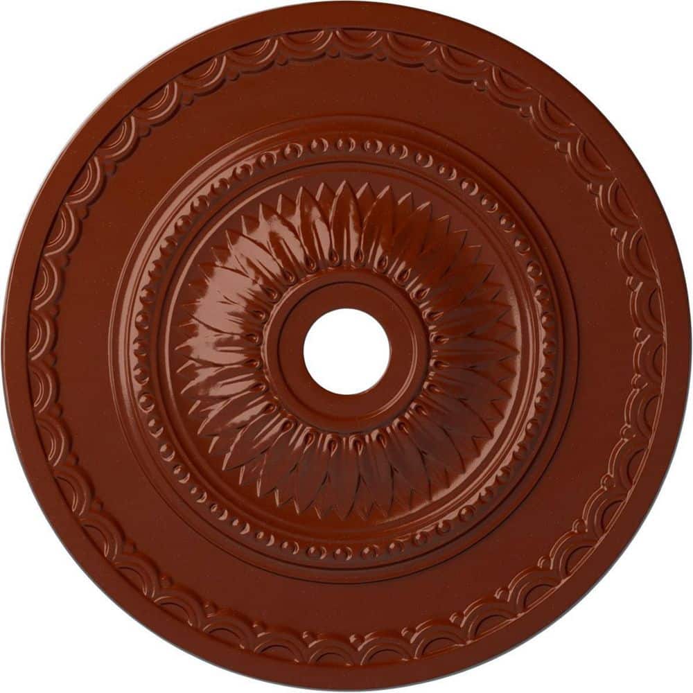 1-5/8 in. x 29-1/2 in. x 29-1/2 in. Polyurethane Sunflower Ceiling Medallion, Firebrick price history on PriceWatchPro