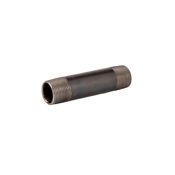 Southland 1 in. x 5 in. Black Steel MPT Nipple