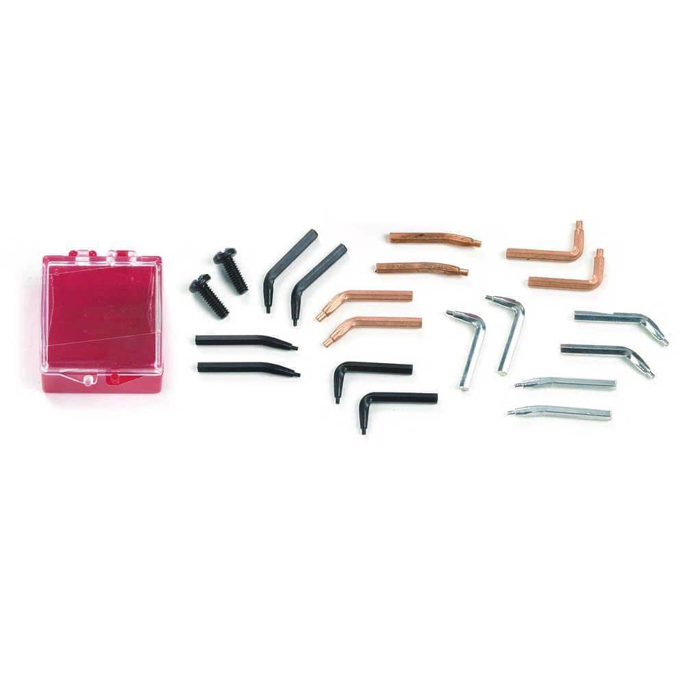 Interchangeable Snap Ring Plier Tips for GW 445 or 446D Pliers (9-Pair)