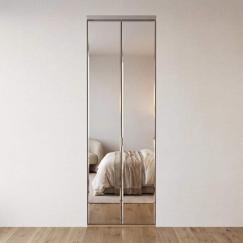 ØMI Answer… フロアマット タンブラー Impact Plus 32 in. x 84 in. Beveled Edge Mirror Solid Core MDF