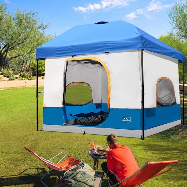 NEIGHBORHOOD CAVE E-POP UP TENT テント Sudzendf 7.8 ft. x 7.8 ft. 4-People Polyester Pop Up Tent, Instant