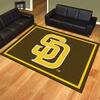 FANMATS San Diego Padres Brown 2.5 ft. x 3.5 ft. Mascot Area Rug 28198 -  The Home Depot