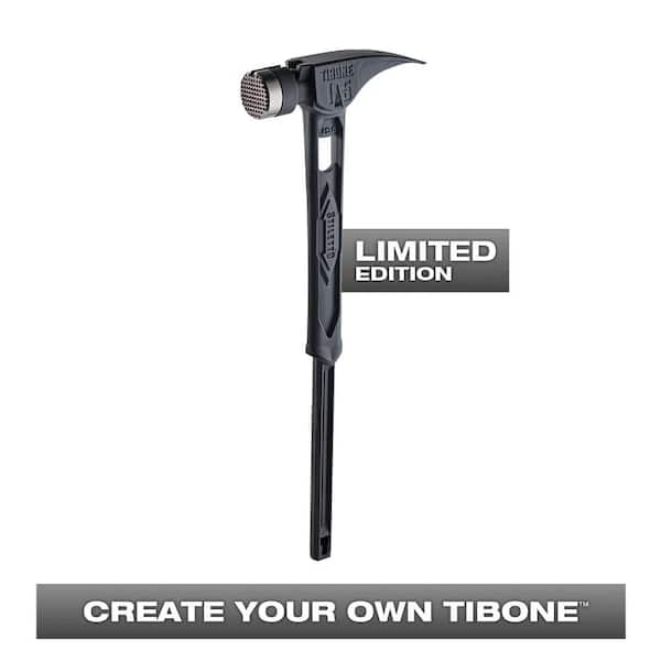 15 oz. TiBone Milled Face Limited Edition Black with Curved Handle