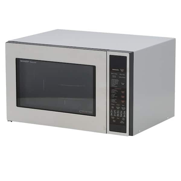 Sharp 1.5 cu. ft. Countertop Convection Microwave in Stainless Steel