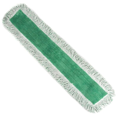 6 in. Microfiber Dust Mop Pad with Fringe (2-Pack)