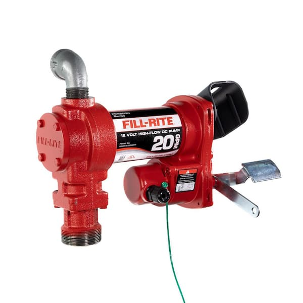 12-Volt 20 GPM 1/4 HP Fuel Transfer Pump (Pump Only)