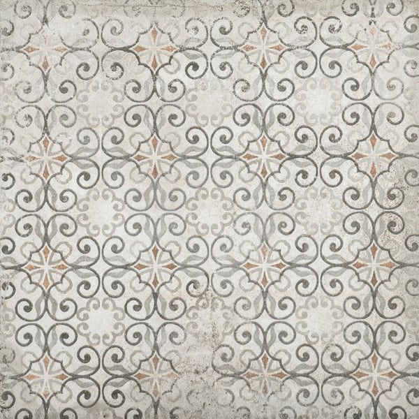  Sassuolo Decoro B 12 in. x 12 in. Glazed Porcelain Floor and Wall Tile (12 sq. ft./Case)
