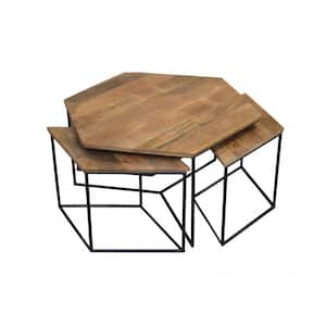 Mariana 24 in. Specialty Solid Wood Coffee Table